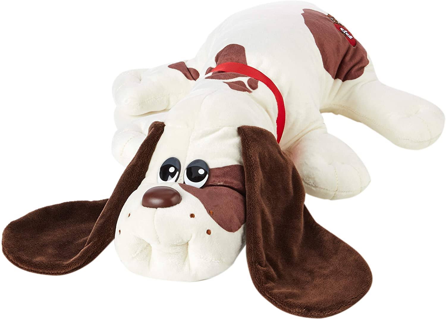 Pound Puppies 38162 The Dog&s Trust Classic 17 Inches with Adoption Certificate-Cream w/Medium Brown Spots-Ages 3+