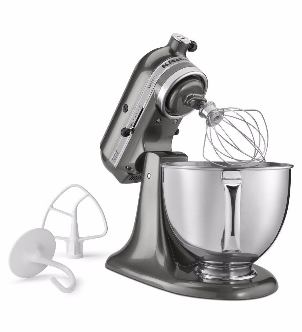 KitchenAid Artisan KSM150PSQG 5-Quart Stand Mixer - Liquid Graphite