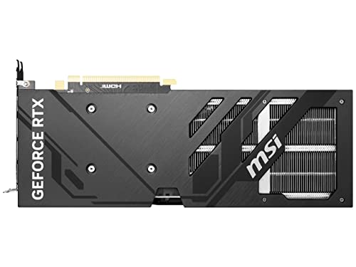 MSI GeForce RTX 4060 Ti Ventus 2X Black 8G OC Graphics Card -NVIDIA RTX 4060 Ti, 8GB GDDR6 Memory, 18Gbps, PCIe 4.0, DLSS3