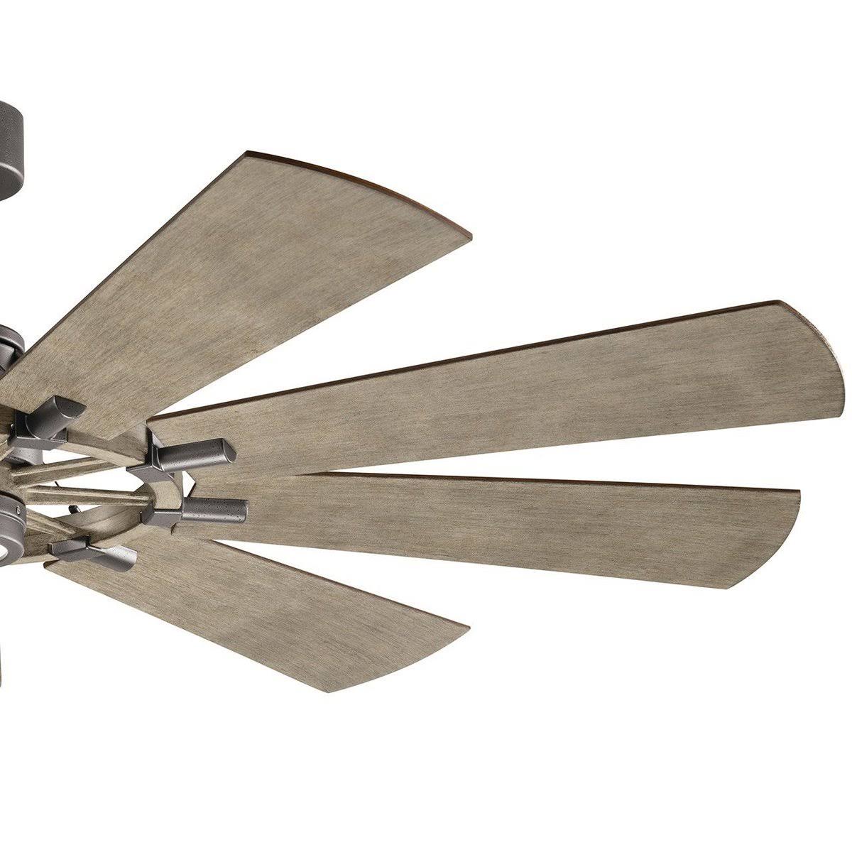 Kichler 300265AVI Gentry Anvil Iron 65x22 LED Ceiling Fan