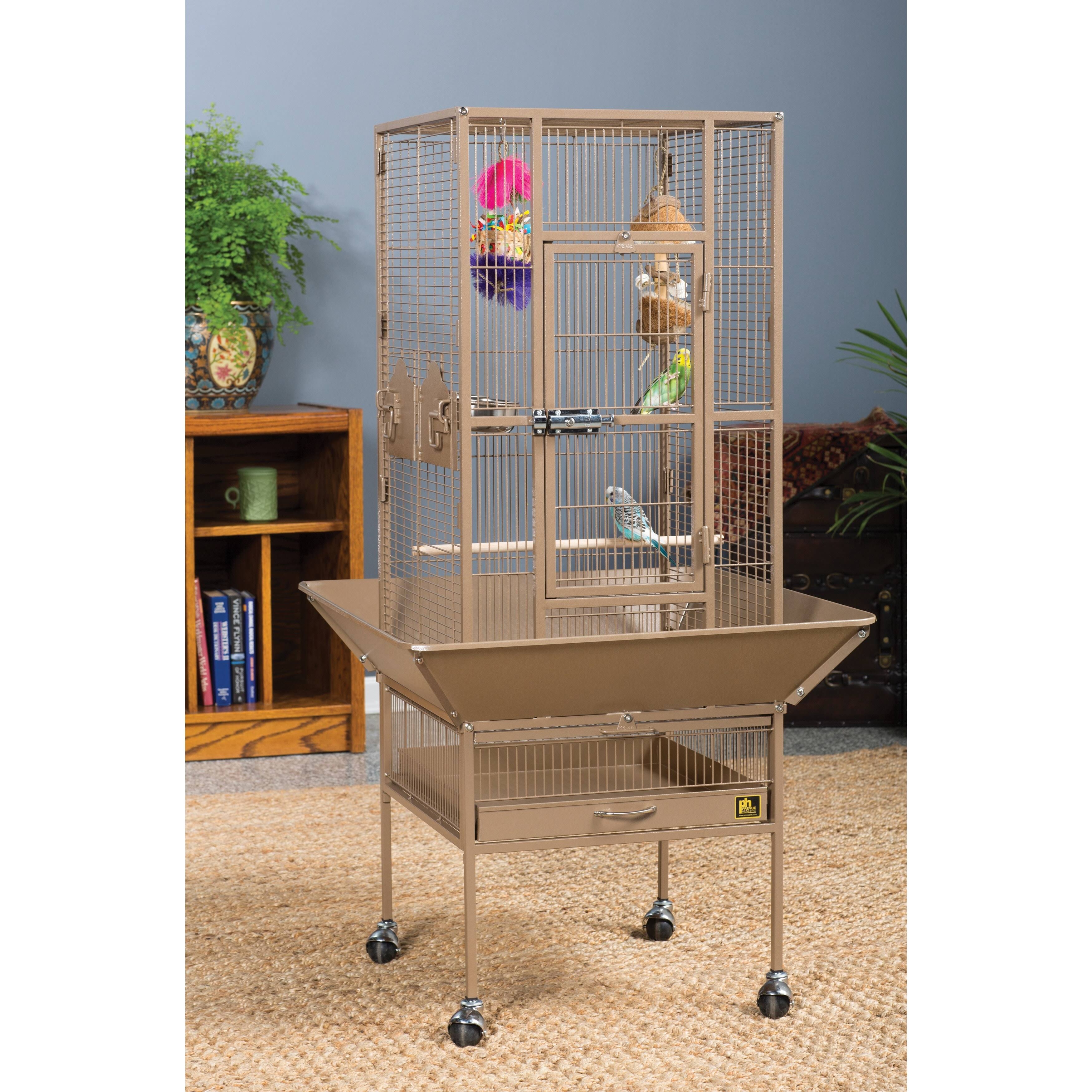 Prevue Pet Products Park Plaza Bird Cage Pewter