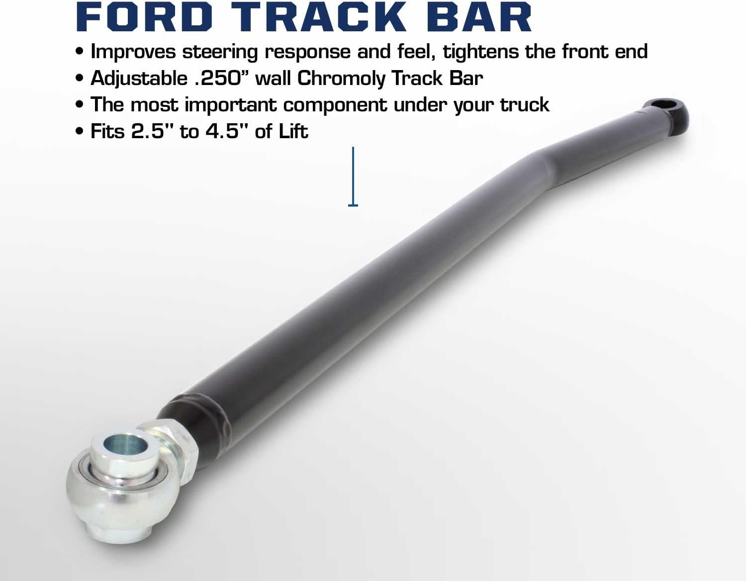 Carli Suspension 05-16 Ford F250/F350 Adjustable Front Track Bar