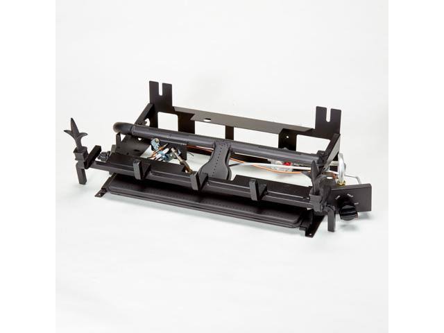 Duluth Forge Ventless Propane Gas Log Set - 24 in. Stacked Red Oak - Manual Control