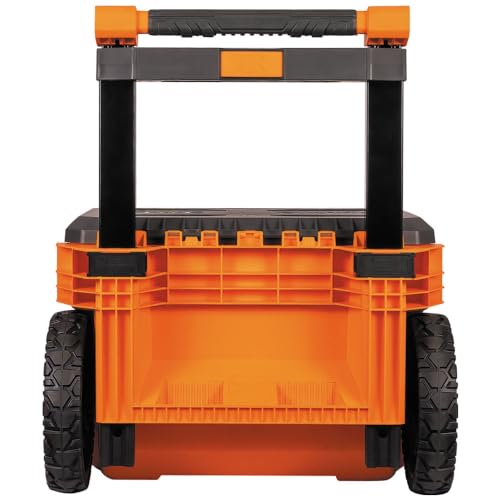 Klein Tools 54802MB MODbox Rolling Toolbox, Modular Tool Storage System with Side Mounting, 10-Inch Rubber Wheels, Removable Handle
