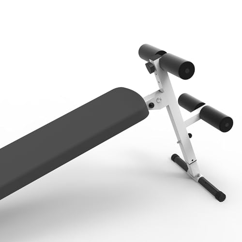 Marcy Utility Slant Board Exercise Bench for Strength Training and Home Gym Workouts