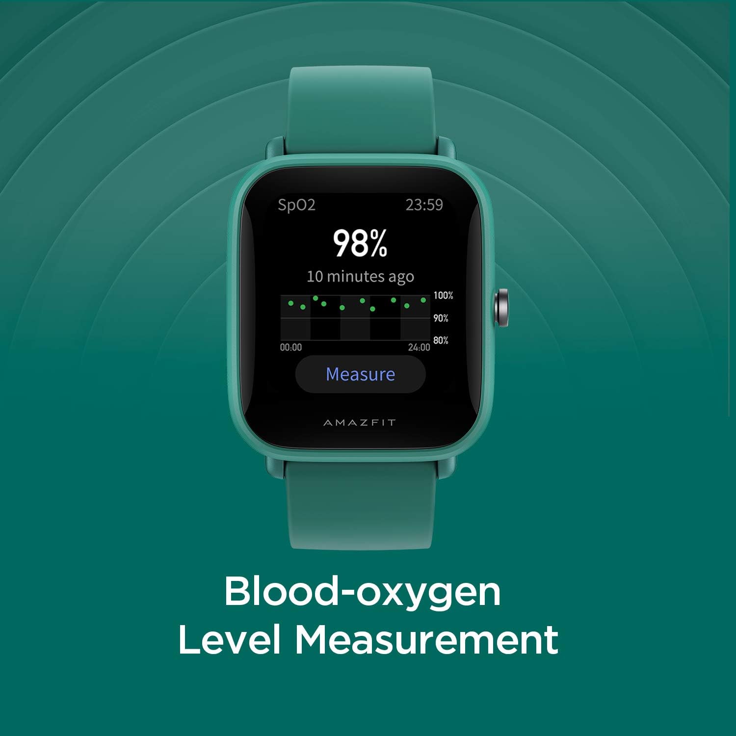 Amazfit Bip U Pro Smart Watch with Alexa Built-In for Men Women, GPS Fitness Tracker with 60+ Sport Modes, Blood Oxygen Heart Rate Sleep Monitor, 5 ATM Water Resistant, for iPhone Android(Green)