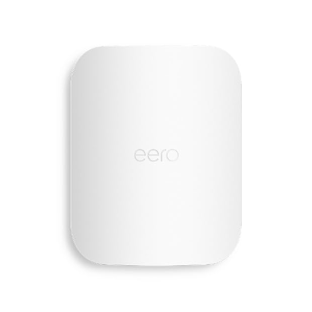Introducing Amazon eero Outdoor 7 dual-band mesh wifi router - Weatherproof rating of IP66, Coverage up to 15,000 sq. ft. outdoors, 1-pack, Includes 30W PoE+ adapter, 2024 release