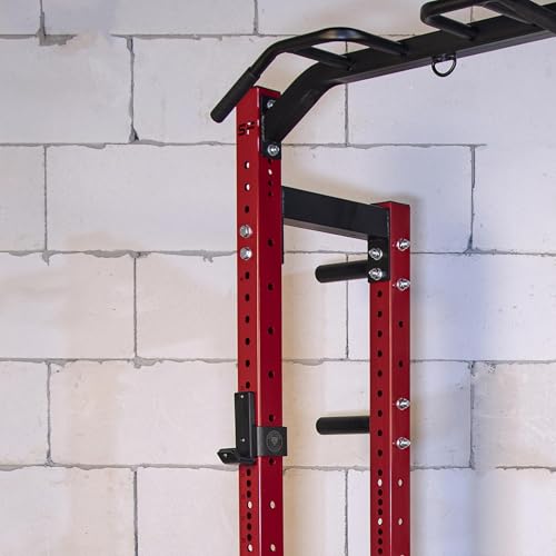 Power Rack Squat Stand, 1000 Pound Capacity 3“ x 3” for Home & Garage Gym with J-Hooks, Multiple Styles