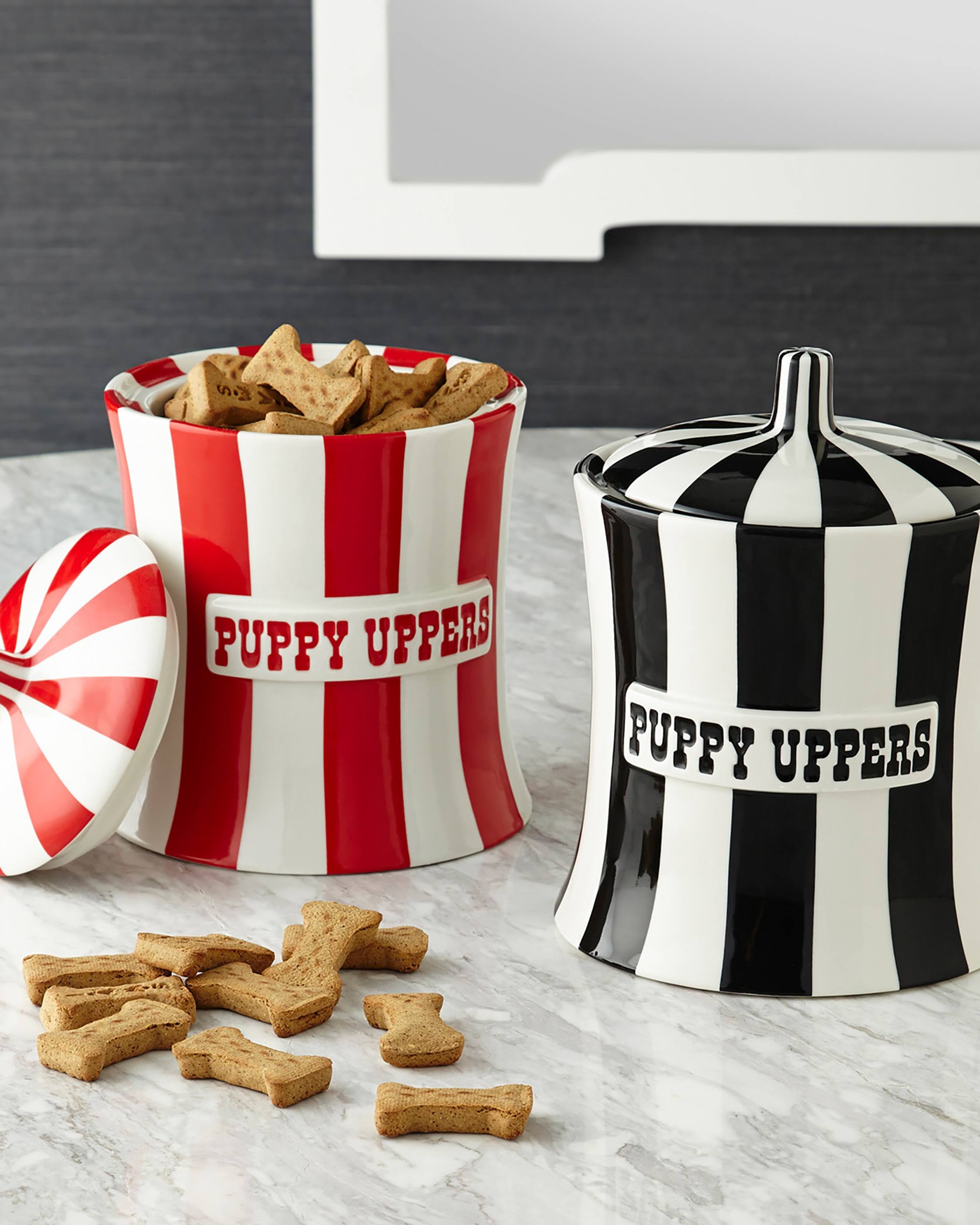 Jonathan Adler Vice Puppy Uppers Canister