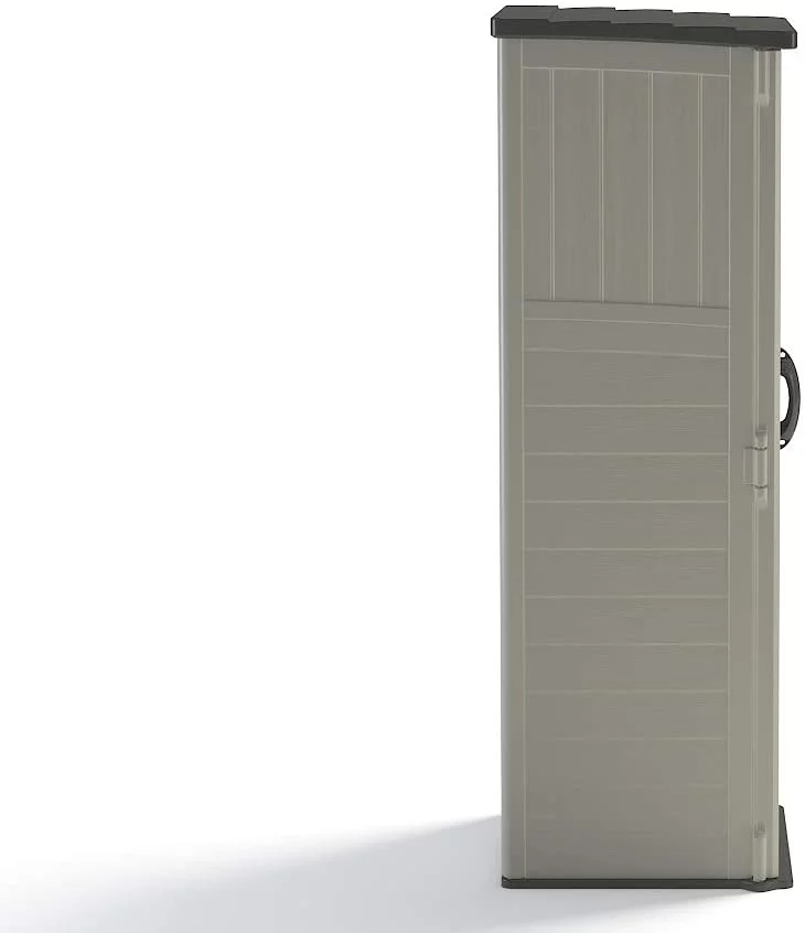 Suncast BMS1250 Resin Vertical Storage Shed, 22 Cubic feet