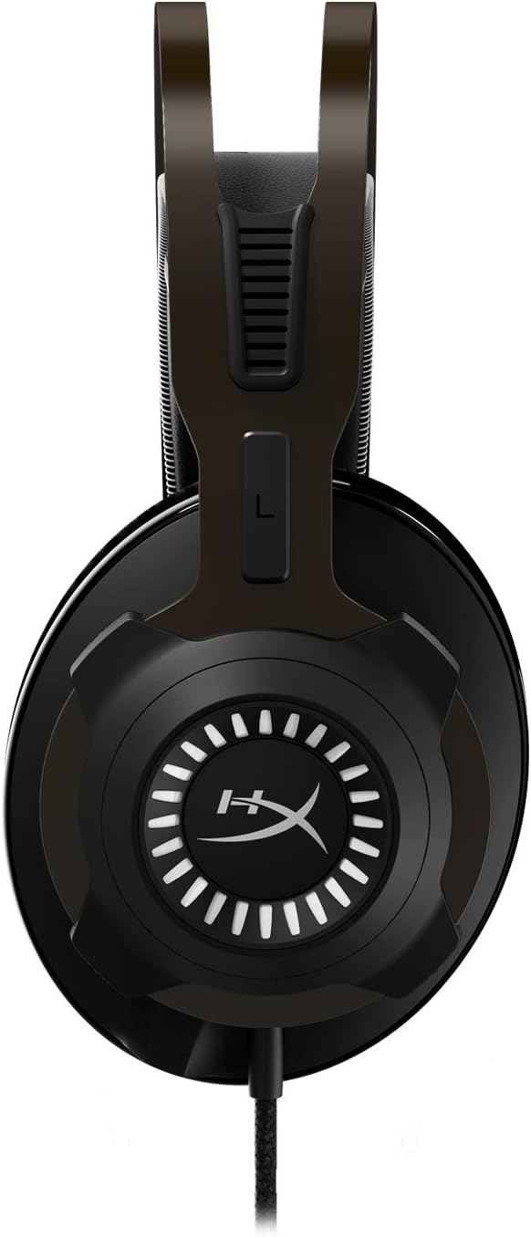 HyperX Cloud Revolver - Gaming Headset with HyperX 7.1 Surround Sound, Signature Memory Foam, Premium Leatherette, Steel Frame, Detachable Noise-Cancellation Microphone