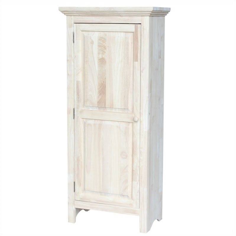 Pemberly Row Unfinished 51x22 Single Jelly Cabinet