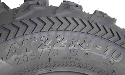 Kenda Bear Claw EX 22x8-10 Front ATV 6 PLY Tire Bearclaw 22x8x10 Single Tire