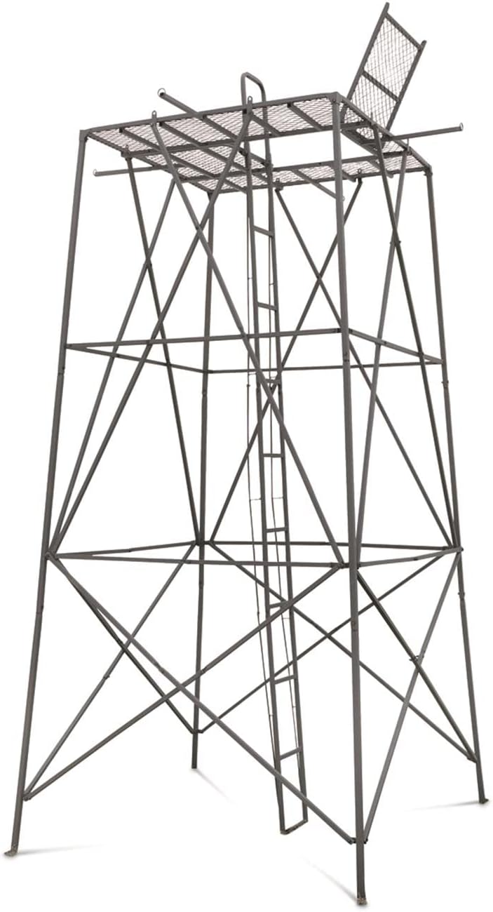 Guide Gear 10' Elevated Hunting Tower Platform Climbing Ladder Stand