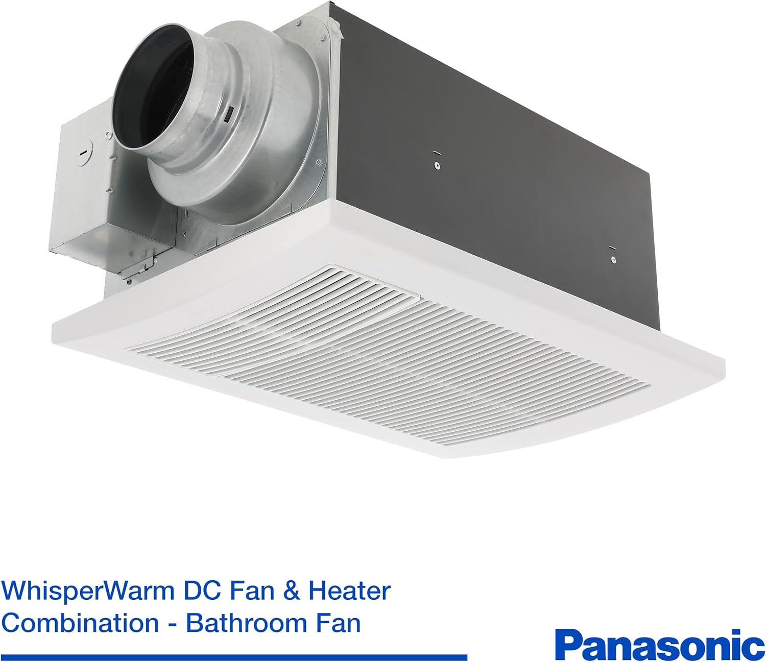Panasonic FV-0511VH1 WhisperWarm DC Bathroom Fan with Heater, 50-80-110 CFM