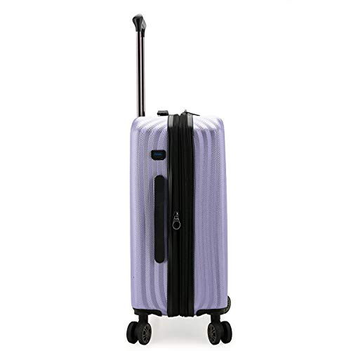 Traveler's Choice Dana Point Hardside Expandable Luggage with Spinner Wheels, Rose Gold, 2-Piece Set