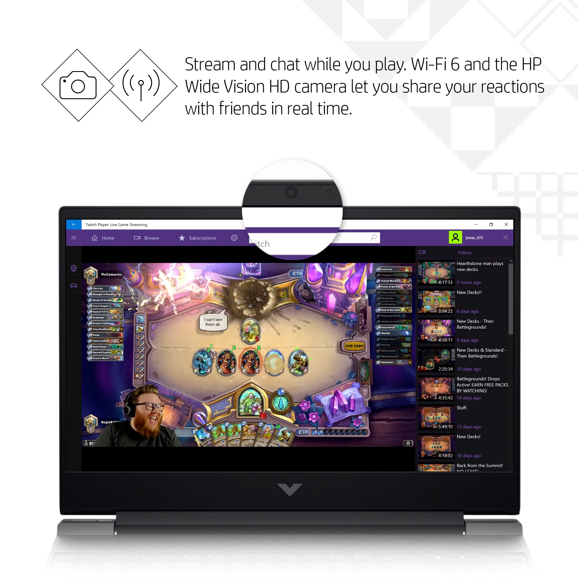 Victus 15.6" 144Hz Gaming Laptop, Intel Core i5-12500H, 16GB RAM, 512GB SSD, 15-fa1072wm