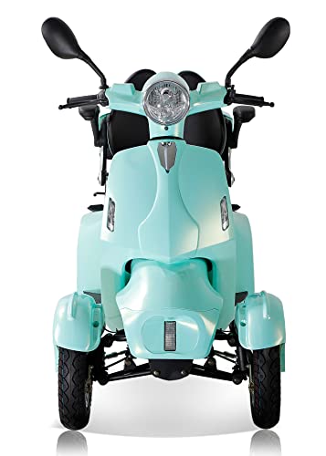 Electric Mobility Scooters for Adults, 2024 NEW 4 Wheels Powered Mobility Scooter 300+ lbs Foldable Electric Wheelchairs with 2 * 20AH Lead Acid Battery, 16 Miles, 2 Cup Holders & USB Charger Port