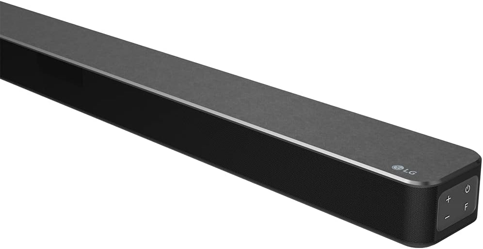 LG SN5Y 2.1 Channel High Res Audio Sound Bar with DTS Virtual:X Bundle with 1 YR CPS Enhanced Protection Pack