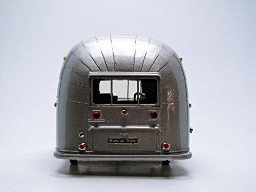 Aluminum Camper Trailer 1/18 by Motorcity Classics 88101