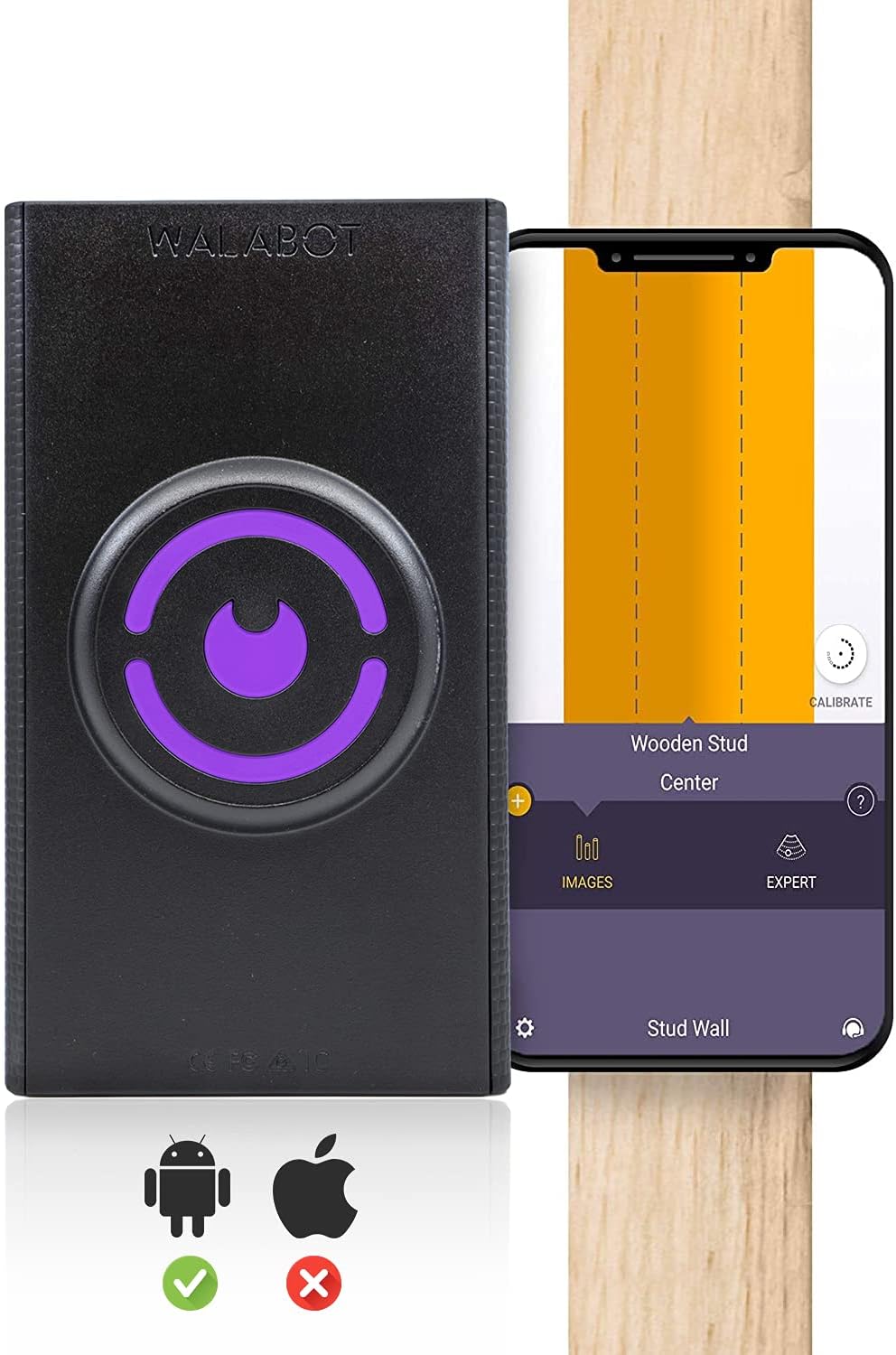 WALABOT DIY Plus X Visual Wall Scanner - Compatible with Android Smartphones