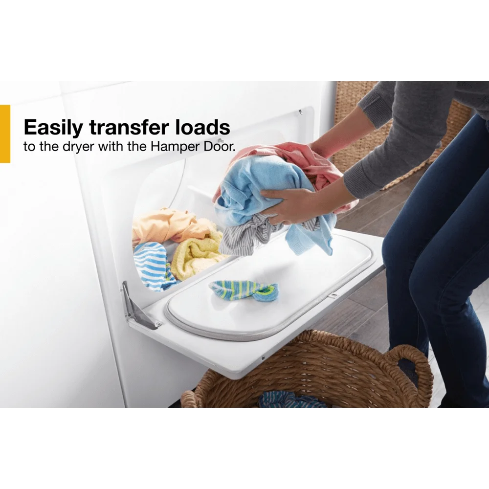 Whirlpool Brand New WGD4850HW 7.0 Cu. ft. Auto Dry Gas Dryer - White, Dimensions -Height 43, Width 29.