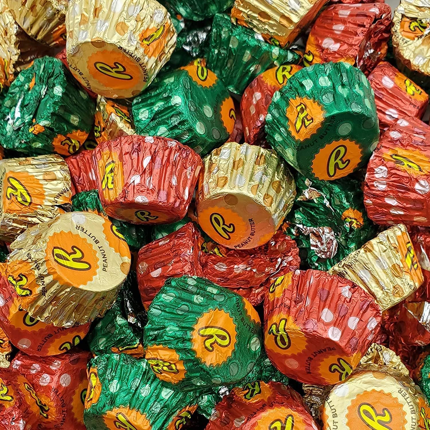 REESE'S Peanut Butter Cups Miniatures, Chocolate Candy, 25 Pound Bulk Candy