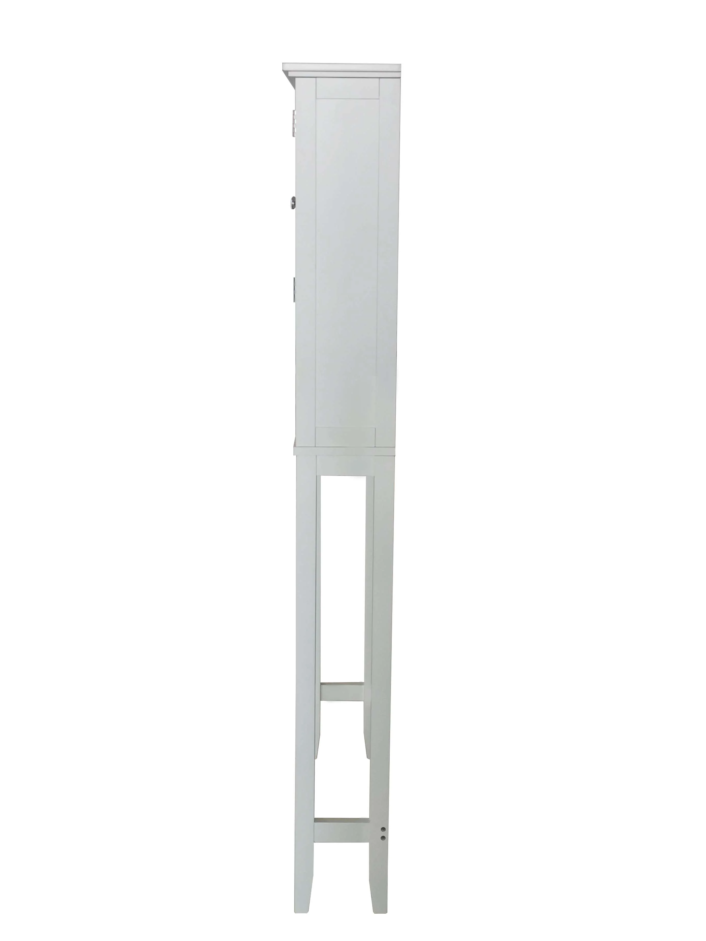 Kings Brand Furniture Over the Toilet Bathroom Storage Cabinet Space Saver, White