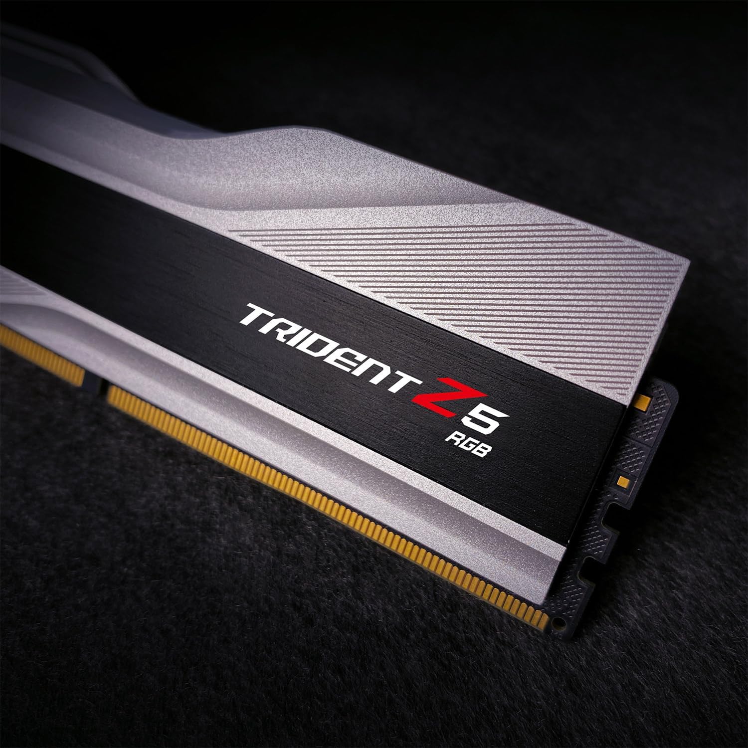 G.SKILL Trident Z5 RGB Series (Intel XMP 3.0) DDR5 RAM 32GB (2x16GB) 5600MT/s CL30-36-36-89 1.25V Desktop Computer Memory UDIMM - Metallic Silver (F5-5600J3036D16GA2-TZ5RS)