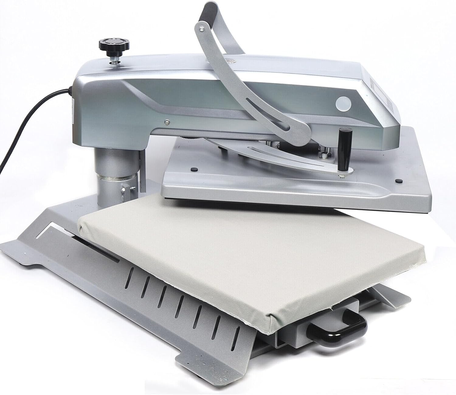 Auto Open Heat Press Machine, 16x20 Inch Clamshell Heat Press Auto Open, Digital Clam Heat Press for T Shirts Bags Mouse Pads More, Home Heat Transfer Machine for Gifts Business, silvery