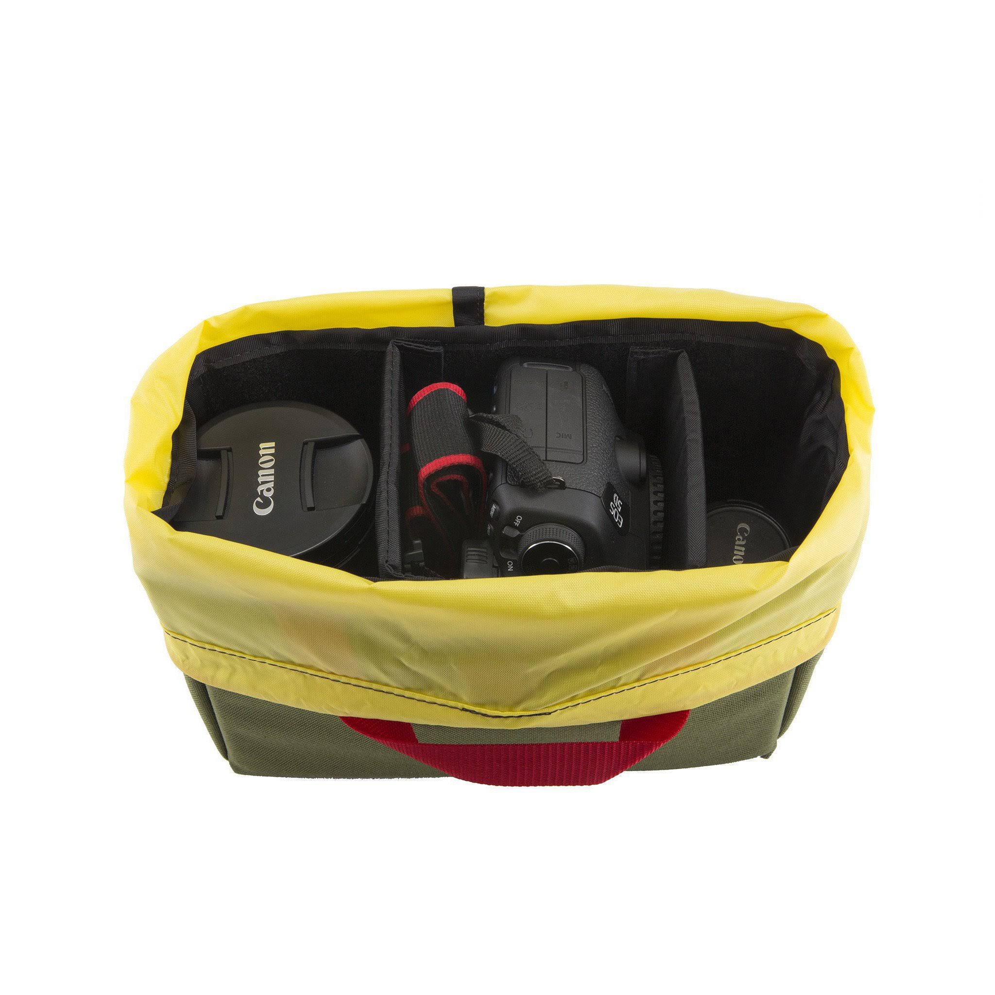 Topo Designs Camera Cube - Olive/Black
