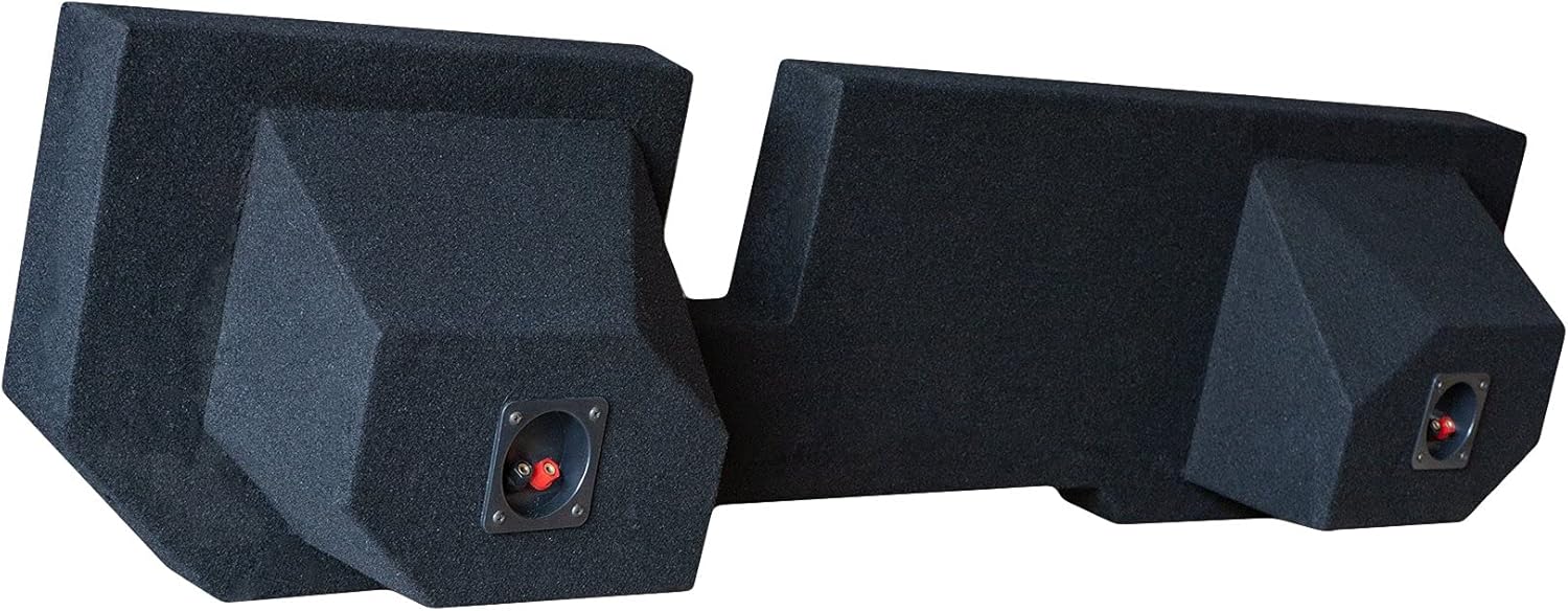 SoundBox Ram Quad/Crew Cab 2002-2018 Dual 12" Subwoofer Enclosure Sub Box