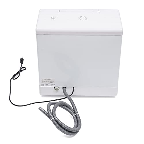 Portable Countertop Dishwasher, Mini Dishwasher with 5L Built-in Water Tank, 5-Program System, 360° Spray for Home, RV, Apartment