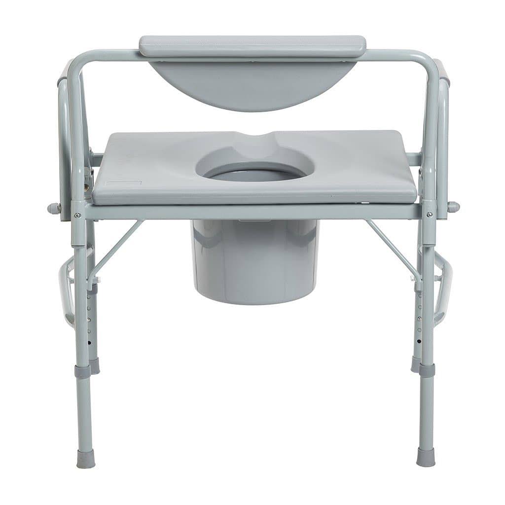 Drive Medical Deluxe Bariatric Drop Arm Commode.