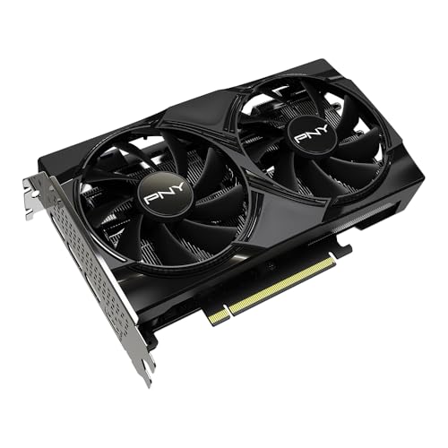PNY NVIDIA GeForce RTX™ 5060 8GB ARGB Overclocked Triple Fan Graphics Card (DLSS 4, PCIe® 5.0, HDMI®/DP 2.1, 2-Slot, Epic-X™ RGB Lighting)