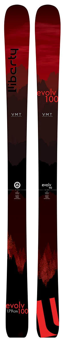 Liberty Evolv100 2020 Skis 186