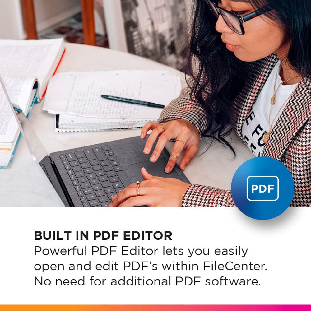 FileCenter DMS | Easy Document Management, Scanning & PDF Software | File Organizer & Previewer | Built-in PDF Editor | One-Click Document Scanning Pack of 2