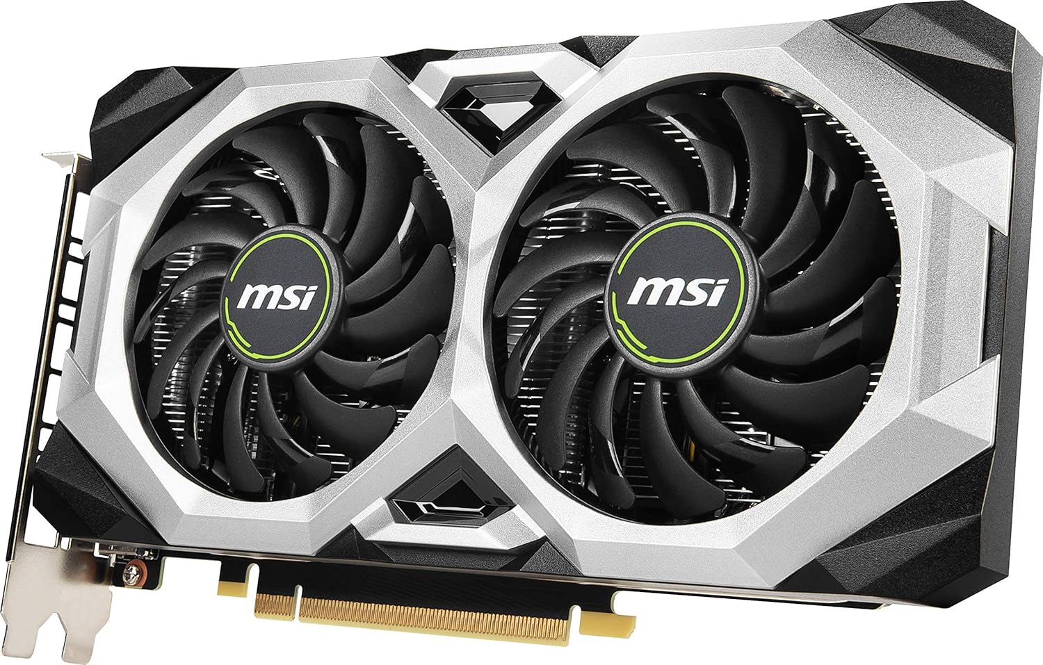 MSI Gaming GeForce RTX 2060 126GB GDRR6 192-bit HDMI/DP 1680 MHz Boost Clock Ray Tracing Turing Architecture VR Ready Graphics Card (RTX 2060 Ventus 12G OC)