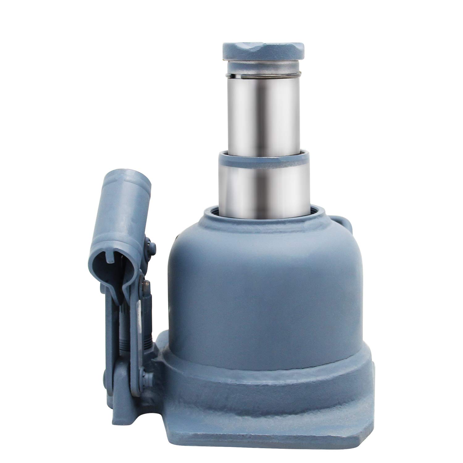 BAOSHISHAN 12 Ton High Lift Bottle Jack 9.25" to 23.23" Lifting Range Heavy Duty Double Ram Hydraulic Truck Jack