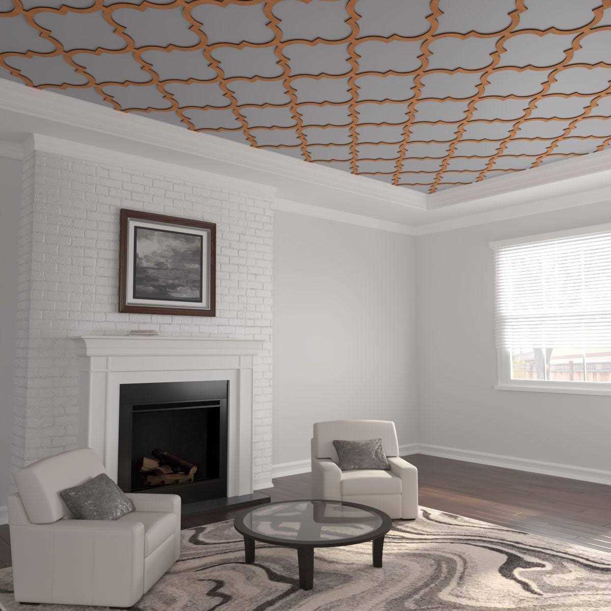 Laird Decorative Fretwork Wood Ceiling Panels