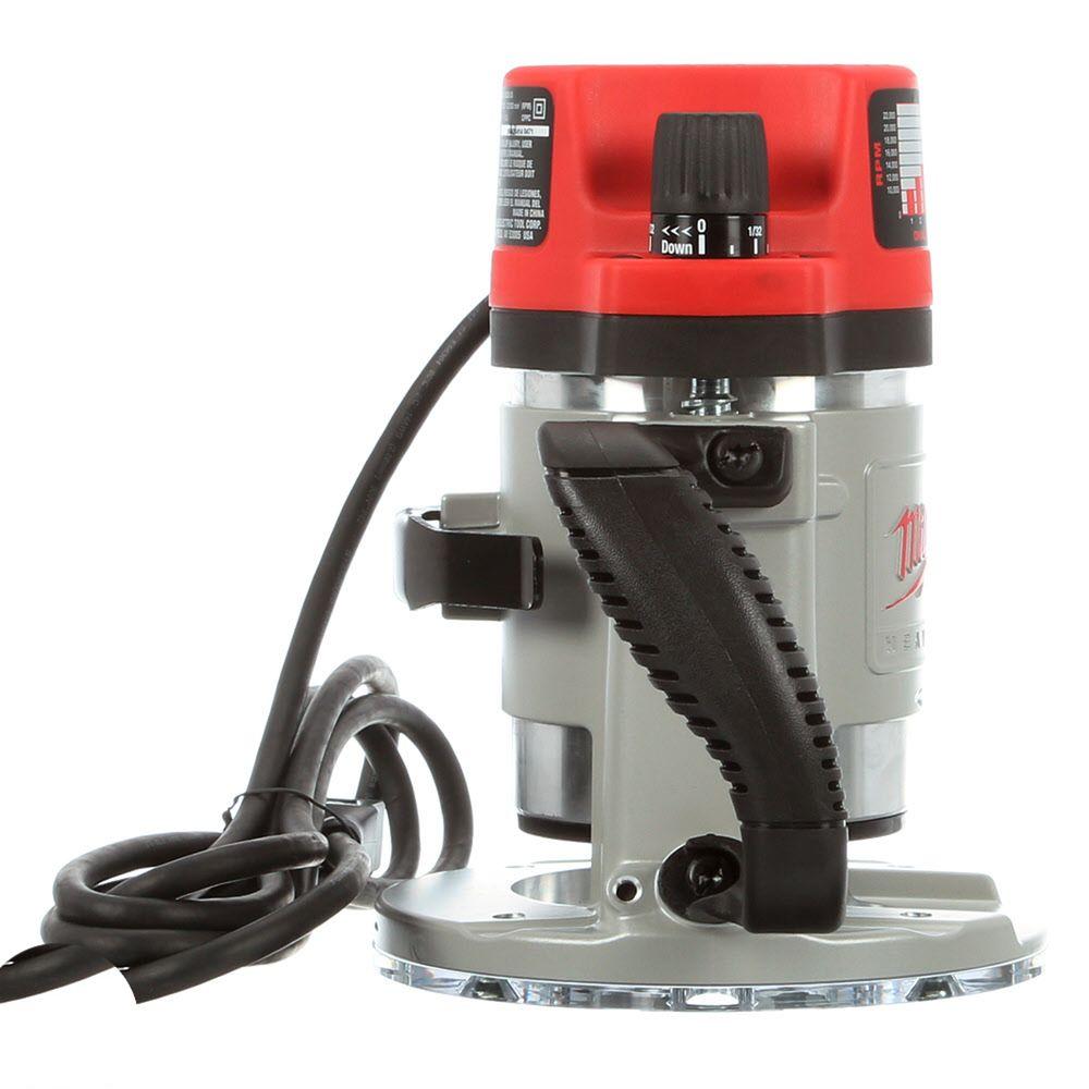 Milwaukee 5625-20 - 3-1/2 HP 15.0A 120V Corded Fixed-Based Router
