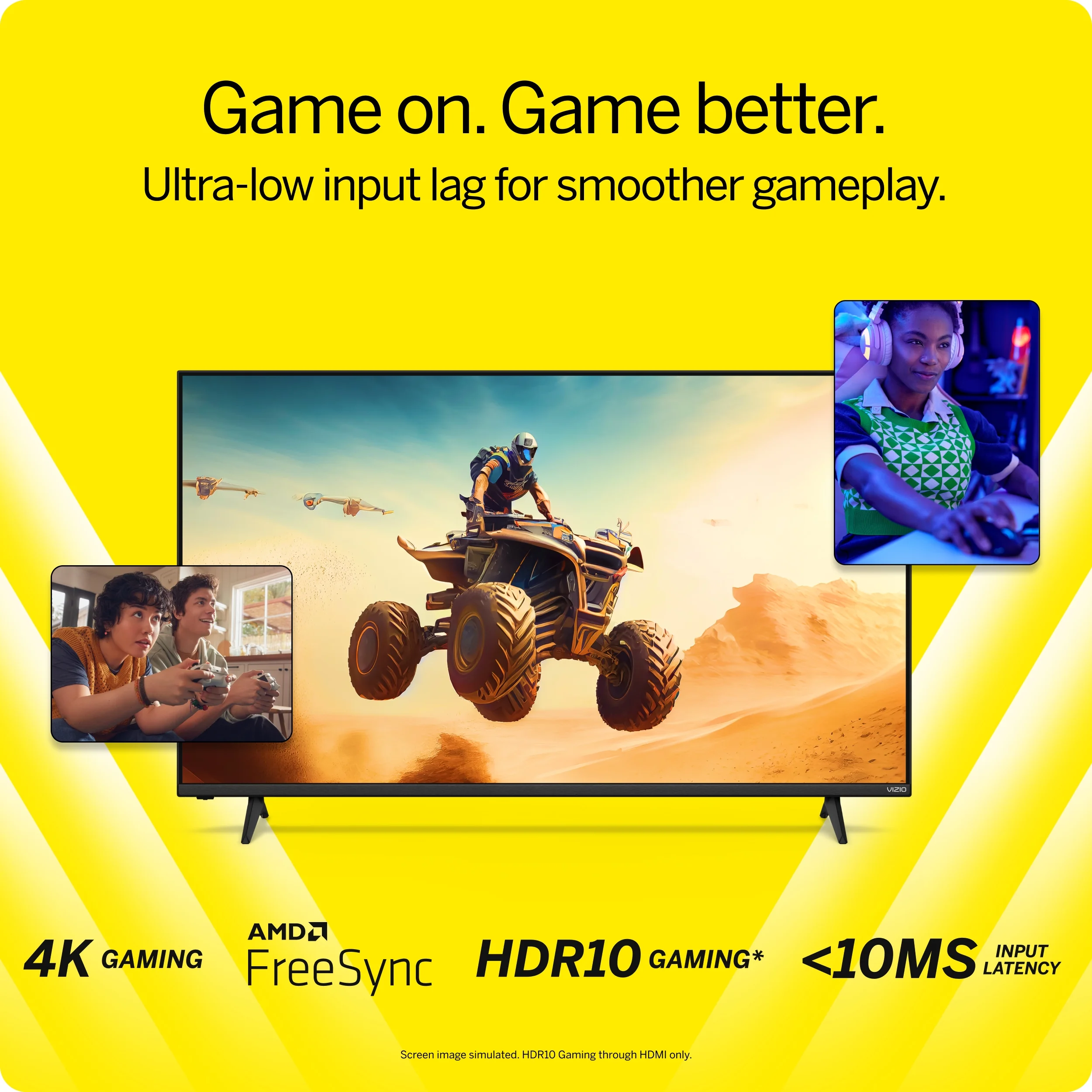 VIZIO 65" Class V-Series 4K LED HDR Smart TV 2023 V655M-K03