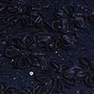 R&M RICHARDS Womens Navy Sequined Lace Short Sleeve Full-Length Evening Layered Dress Plus 20W