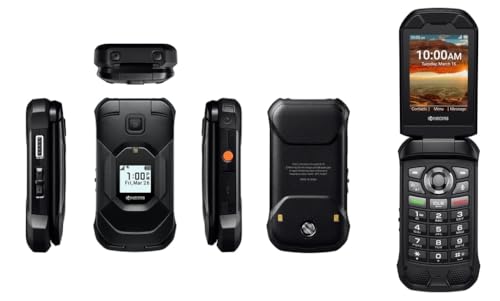 KYOCERA DuraXA Equip E4831 | Unlocked | 2/16GB | (Camera) | Waterproof, Drop Proof, and HazLoc Certified | Rugged Flip Phone