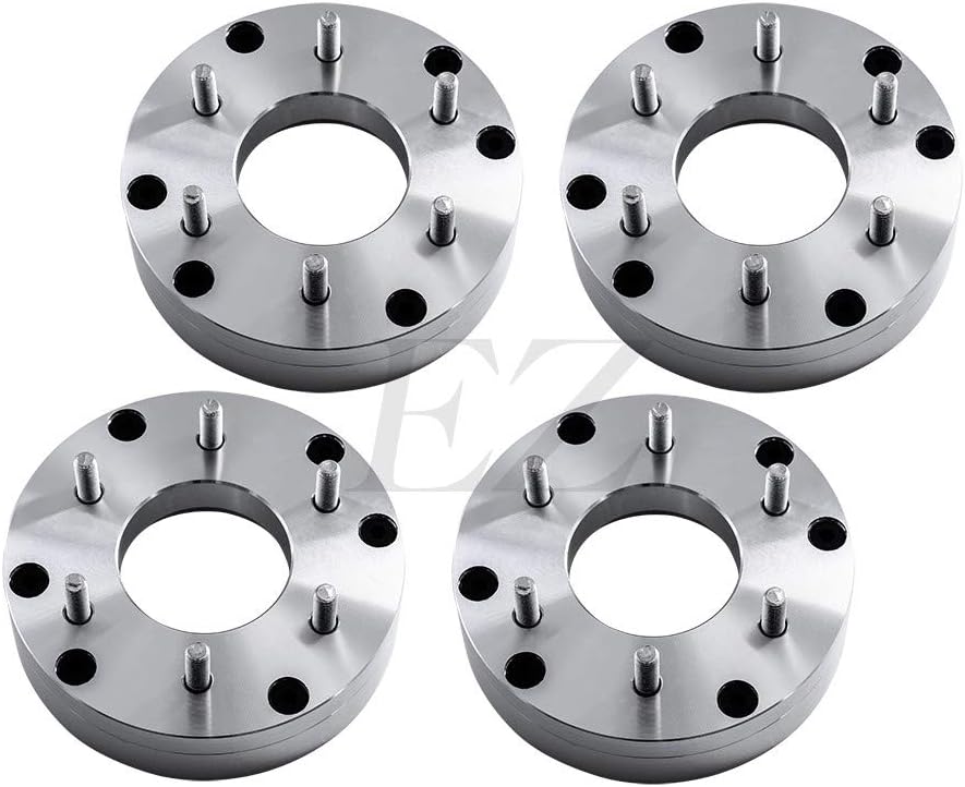 4 Wheel Adapters 5 Lug 5.5" to 6 Lug 5.5" For Mounting Chevy Toyota 6 Lug Whees On Dodge Ram 1500