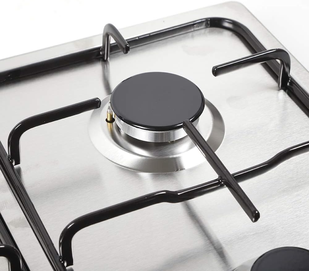 22″x20″Built in Gas Cooktop 4 Burner Stove Stainless Steel Stove NG/L-P-G Gas Hob Cooktop Kitchen