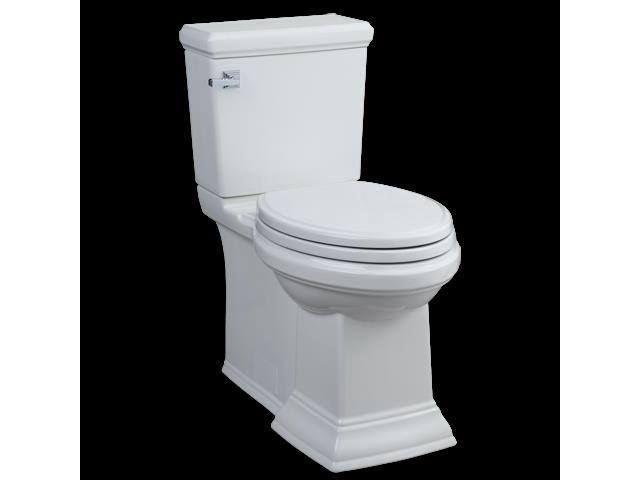 American Standard 2817.128.020 White Town Square Elongated Toilet