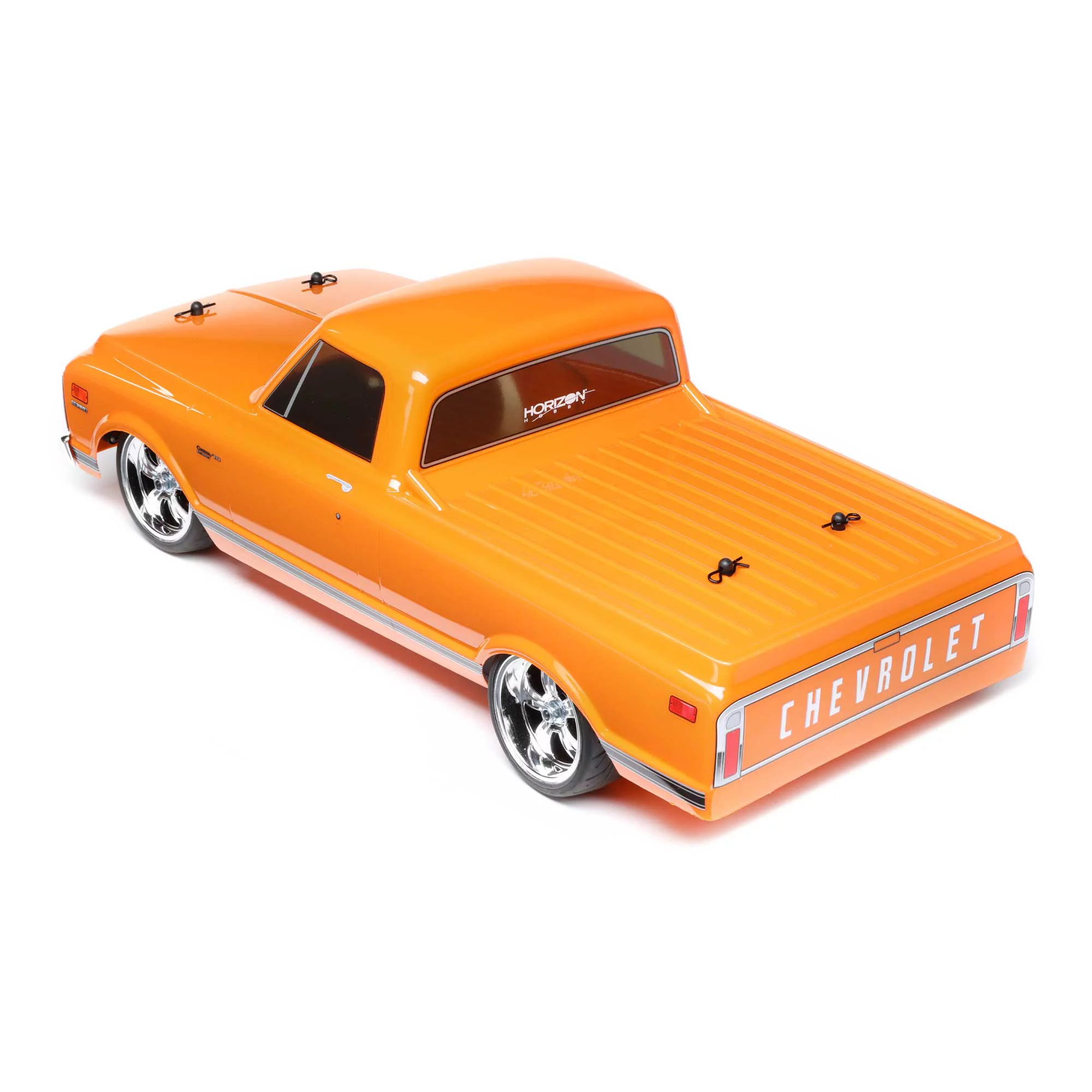 Losi RC Truck 1/10 1972 Chevy C10 Pickup Truck V100 AWD RTR Batteries and Charger Not Included Orange LOS03034T1 Trucks Elec RTR 1/10 On-Road