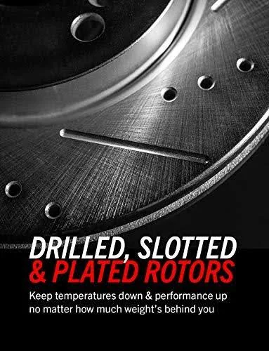 Power Stop K6560-36 Front u0026 Rear Z36 Truck and Tow Brake Kit