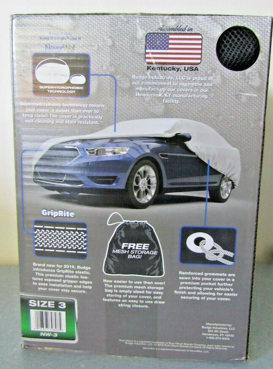 Rust-Oleum NeverWet Car COVER, Gray